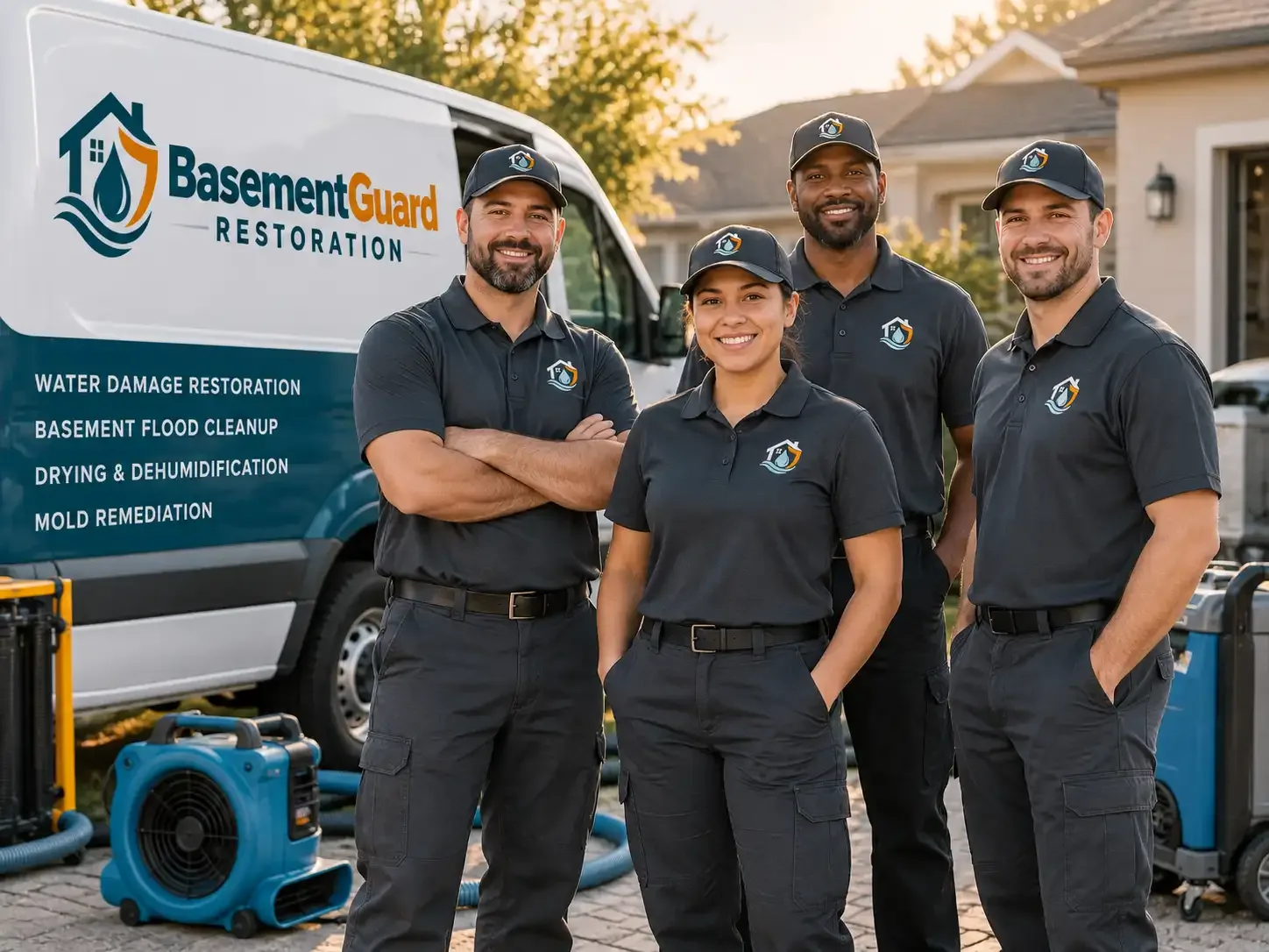 Basement Water Damage Restoration company in Arcadia, IA